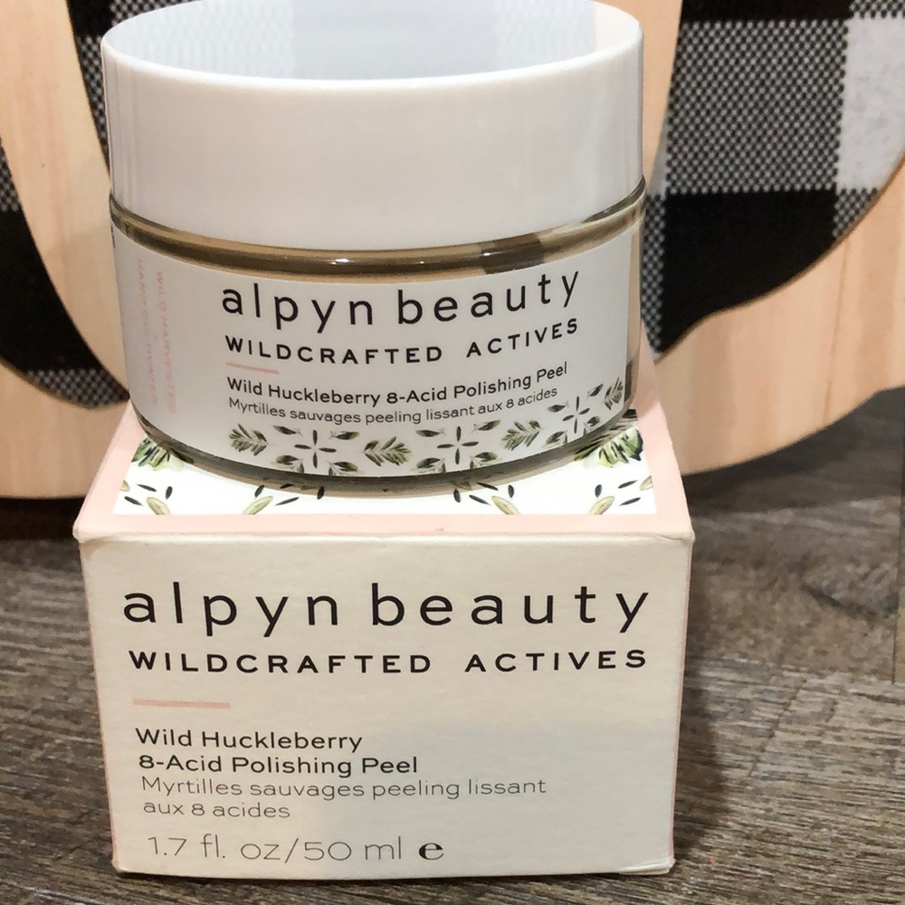ALPYN BEAUTY Wild huckleberry 8-acid Polishing  Peel 1.7oz
